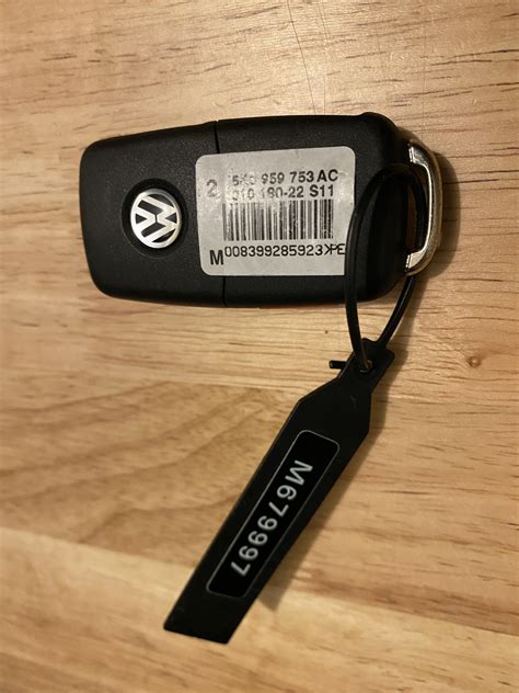 vw vortex key fob